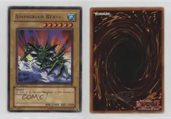 Amphibian Beast 1st Ed. YuGiOh Labyrinth of Nightmare #LON-008 2003 00lk - Image 3