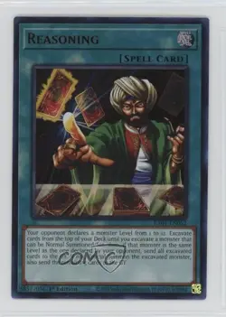 UR - Reasoning 1st Ed. YuGiOh 25th Anniversary Rarity Collection 0it8 - Image 1