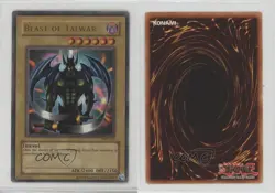 Beast of Talwar (UR) Unlimited YuGiOh Pharaoh's Servant #PSV-103 2002 16f0 - Image 3
