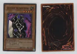 Gearfried the Iron Knight Unlimited YuGiOh Pharaoh's Servant #PSV-101 2002 05k6 - Image 3