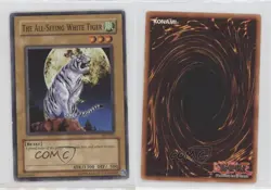 The All-Seeing White Tiger Unlimited YuGiOh Pharaoh's Servant #PSV-093 2002 0l37 - Image 3