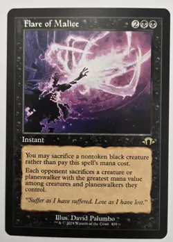 Flare of Malice (Retro Frame) Modern Horizons 3 Regular - Image 7