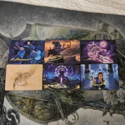 Magic The Gathering : Gold Stamped Art Series Cards Only Lot • 49 - Image 4