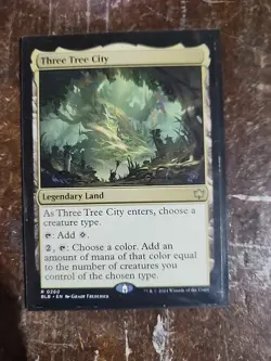 MTG Magic the Gathering Three Tree City (260/427) Bloomburrow NM - Image 3