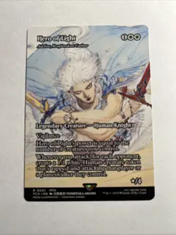 Hero of Light - Adeline, Resplendent Cathar Showcase FINAL FANTASY + Bonus Card! - Image 1