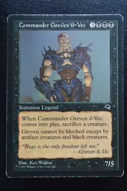 Magic The Gathering MTG COMMANDER GREVEN IL-VEC Tempest HP Heavily Played - Image 3