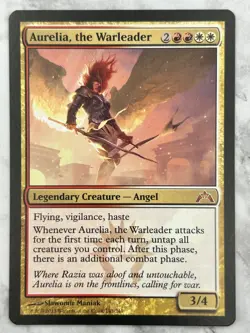 Aurelia, the Warleader - Gatecrash - MTG Magic The  Gathering- 143/249 - NM - Image 2