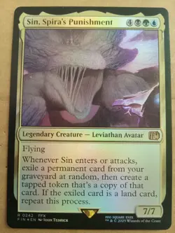 Sin, Spira's Punishment (Foil) - 242 - FINAL FANTASY  Mint - MTG - Image 1