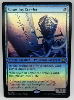 MTG Scrawling Crawler Foundations Foil - Image 2