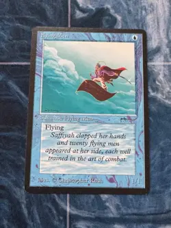 MTG ARABIAN NIGHTS: 1x NM/M Flying Men Magic the Gathering - Image 1