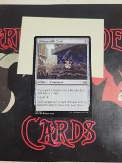 Magic The Gathering Planechase Anthology "Whispersilk Cloak" 115/156 UNCOMMON NM - Image 1