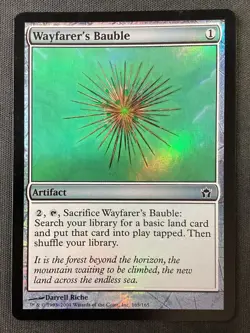 MTG Fifth Dawn #165 Wayfarer's Bauble FOIL LP - Image 1