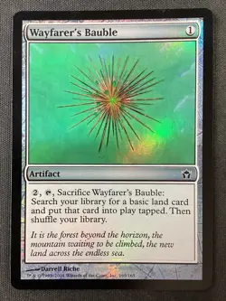 MTG Fifth Dawn #165 Wayfarer's Bauble FOIL LP - Image 3