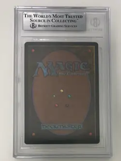 Magic MTG - Volcanic Island - Revised - BGS 9 (Quad+) Graded Mint - Image 2