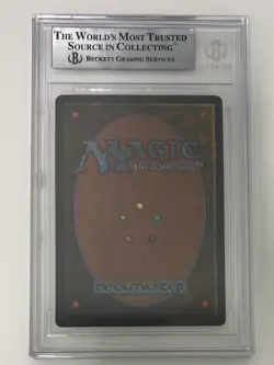 Magic MTG - Volcanic Island - Revised - BGS 9 (Quad+) Graded Mint - Image 4