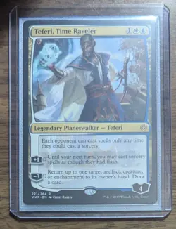 MTG Teferi, Time Raveler Non-Foil from War of the Spark NM - Image 4