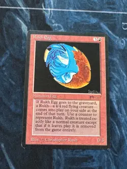 Magic the Gathering Arabian Nights Rukh Egg NM/LP - Image 1