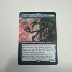 MTG Kamigawa: Neon Dynasty #445 Jin-Gitaxias, Progress Tyrant (Extended Art) NM - Image 1