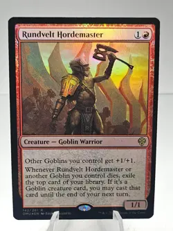 Rundvelt Hordemaster #142 (Foil) (NM) Dominaria United DMU Magic MTG - Image 3