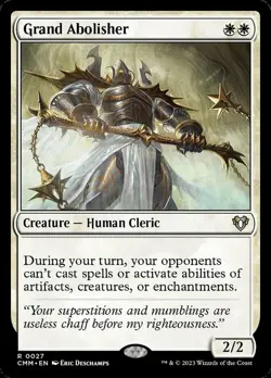 MTG Grand Abolisher, NM-Mint, English Commander Masters - Image 1