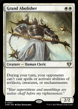 MTG Grand Abolisher, NM-Mint, English Commander Masters - Image 2