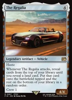 The Regalia x1 1x Final Fantasy NM MTG - Image 1