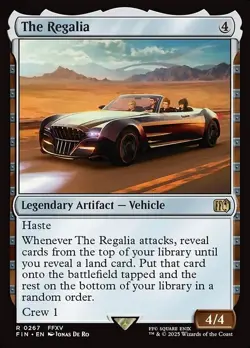 The Regalia x1 1x Final Fantasy NM MTG - Image 2