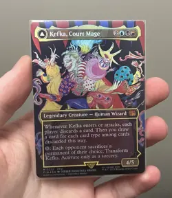 Kefka, Court Mage (Borderless) (0322) Final Fantasy Foil - Image 1