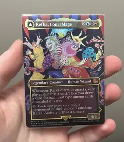 Kefka, Court Mage (Borderless) (0322) Final Fantasy Foil - Image 3