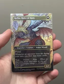 Kefka, Court Mage (Borderless) (0322) Final Fantasy Foil - Image 4