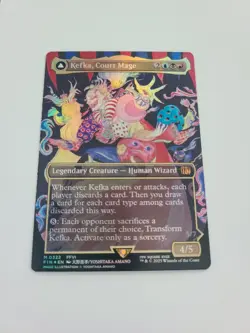 Kefka, Court Mage (Borderless) (0322) Final Fantasy Foil - Image 1