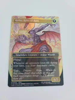 Kefka, Court Mage (Borderless) (0322) Final Fantasy Foil - Image 2