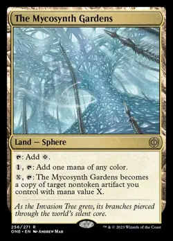 The Mycosynth Gardens - Phyrexia: All Will Be One #256/271 MTG Magic The Gatheri - Image 1