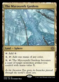 The Mycosynth Gardens - Phyrexia: All Will Be One #256/271 MTG Magic The Gatheri - Image 2