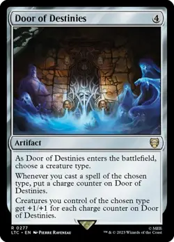 NM-Mint, English MTG Regular Door of Destinies Commander: The Lord of the Rings: - Image 1