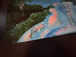 Rainbow Vale Kaja Foglio Signed Ultrapro Playmat 176/200 Kickstarter MTG - Image 3
