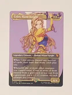 Celes, Rune Knight (Borderless) Commander: Final Fantasy Regular - Image 2
