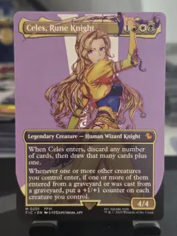 Celes, Rune Knight (Borderless) Commander: Final Fantasy Regular - Image 2
