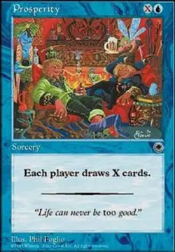 MTG Prosperity, Portal, Heavily Played, English - Image 1