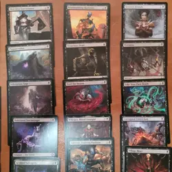 Special Request Sephiroth themed Custom COMMANDER Magic Deck with extra cards. - Image 12