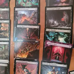 Special Request Sephiroth themed Custom COMMANDER Magic Deck with extra cards. - Image 14
