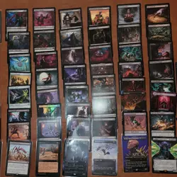 Special Request Sephiroth themed Custom COMMANDER Magic Deck with extra cards. - Image 17