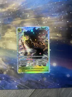 ST28-004 Kouzuki Momonosuke : Super Rare English One Piece TCG Card : ST28: Star - Image 6