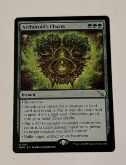 MTG: Archdruid's Charm: Murders At Karlov Manor LP - Image 3