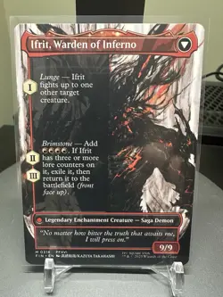 Clive, Ifrit's Dominant (Borderless) (0318) Final Fantasy Non Foil MTG - Image 4