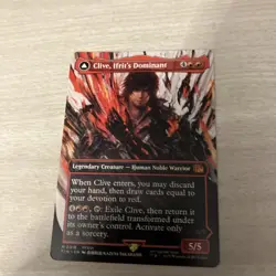 Clive, Ifrit’s Dominant (Borderless) Regular (non-foil) Final Fantasy #318 NM - Image 1