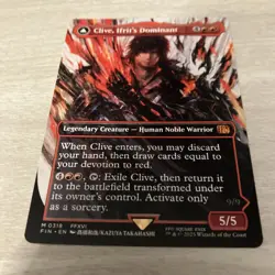 Clive, Ifrit’s Dominant (Borderless) Regular (non-foil) Final Fantasy #318 NM - Image 4