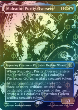 Malcator, Purity Overseer Showcase Step-and-Compleat FOIL All Will Be One - Image 3
