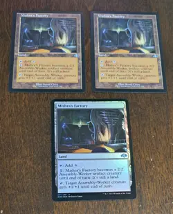 MTG 3x Mishra's Factory (2 Retro) - Dominaria Remastered - 399 Uncommon - Image 3