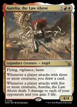 MTG Aurelia, the Law Above NM-Mint Murders at Karlov Manor - Image 2